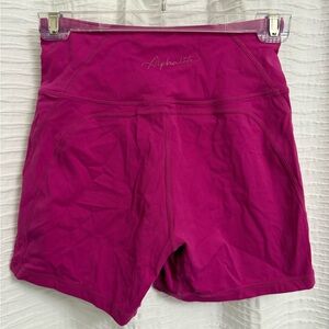 Alphalete Women's Fuchsia Athletic Shorts
